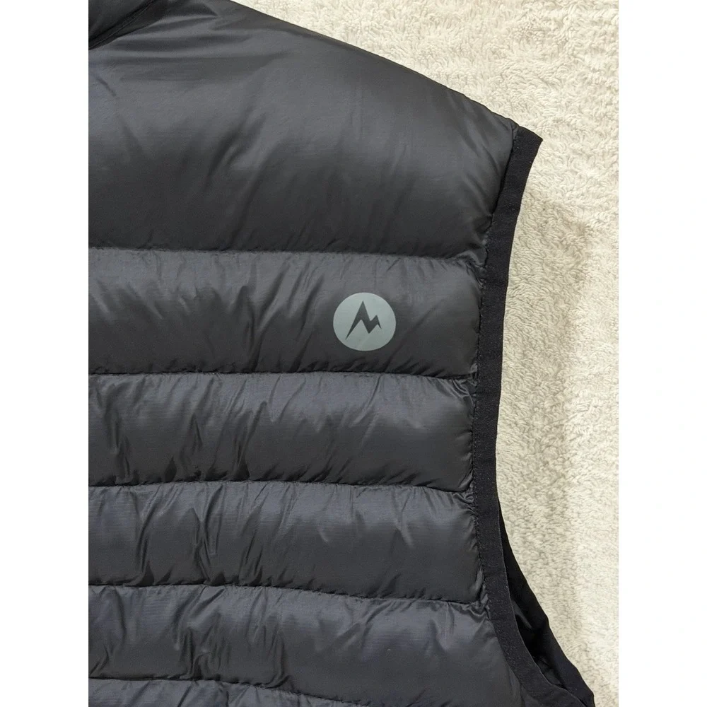 Marmot Solus 3M Thinsulate Featherless Puffer Vest Size XL Men Black Packable